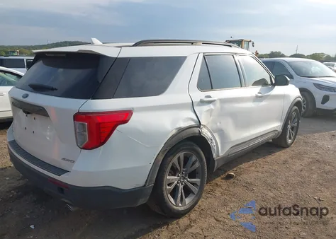 2021 Ford Explorer Xlt from USA, damaged, VIN 1FMSK8DH5MGA15250